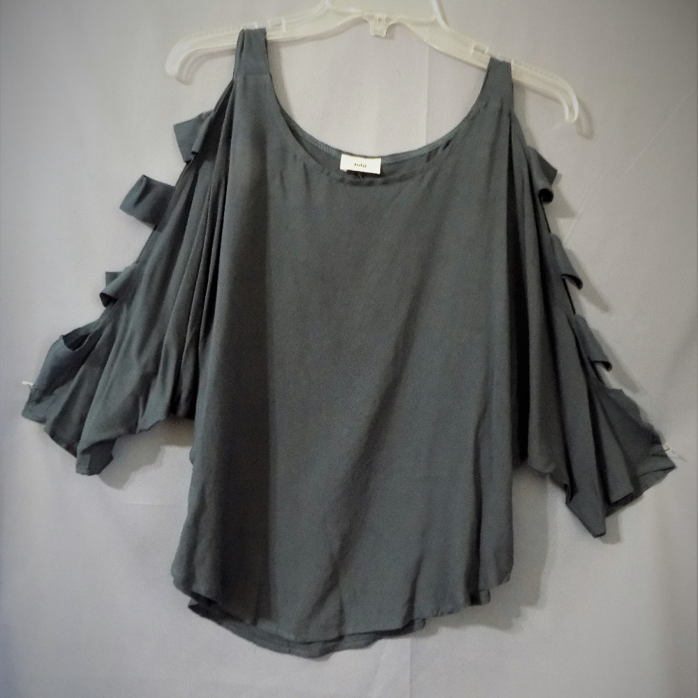 cold shoulder top womens
